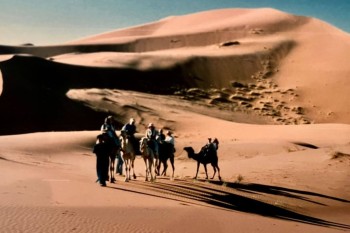 Caming in the Sahara